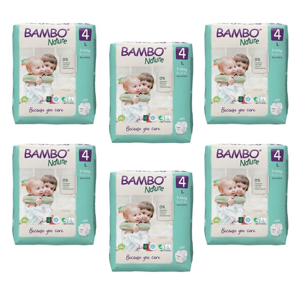Amazon.com: Bambo Nature Premium Training Pants (SIZES 4 TO 6 AVAILABLE),  Size 5, 20 Count : Baby