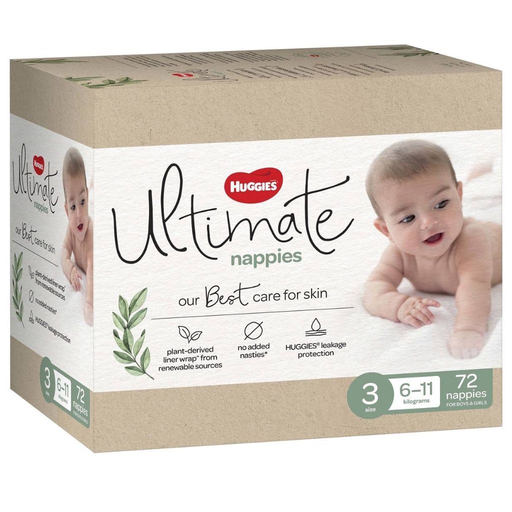 Huggies sales natural nappies